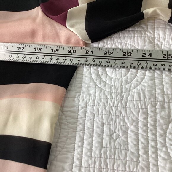 Equipment Essential Striped Colorblock Blouse Size S - Picture 8 of 14